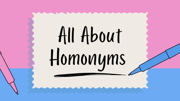 homonyms