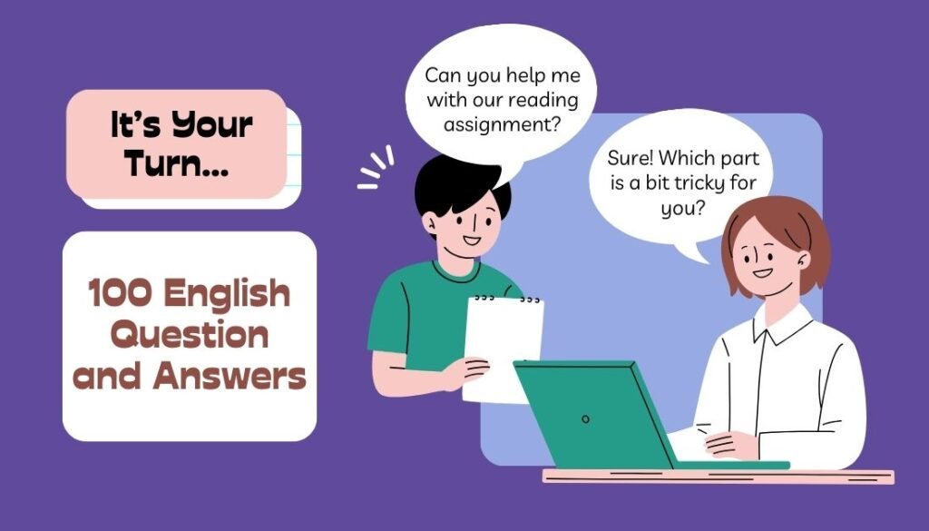 100 English Question and Answer