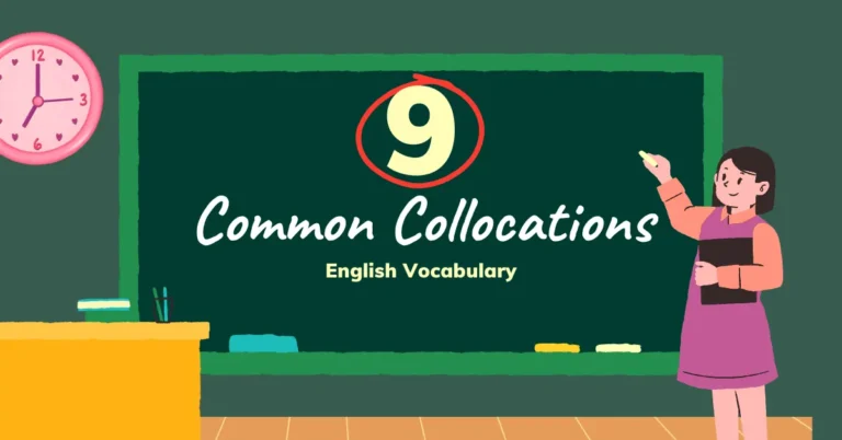 9 common collocations in english