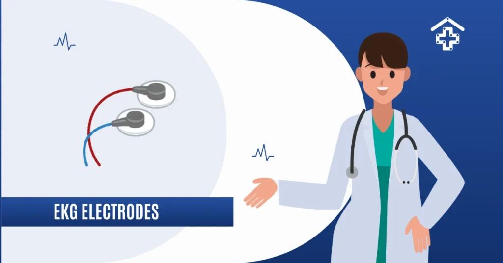 EKG Electrodes medical vocabulary