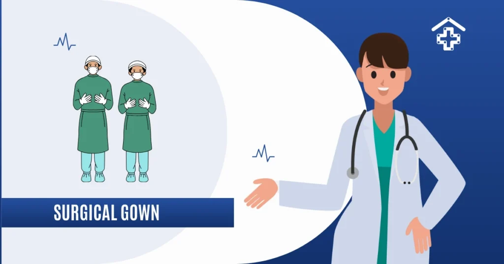 Surgical Gown medical vocabulary