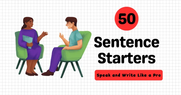 50 Sentence Starters for Conversation