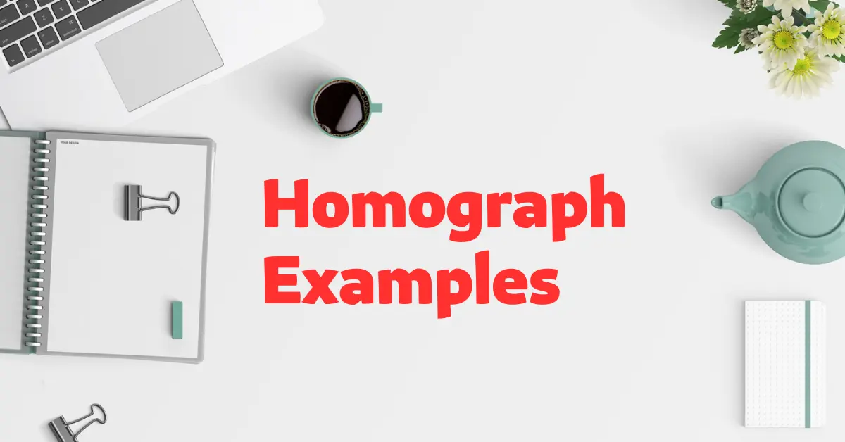 why english is hard to learn - homograph examples