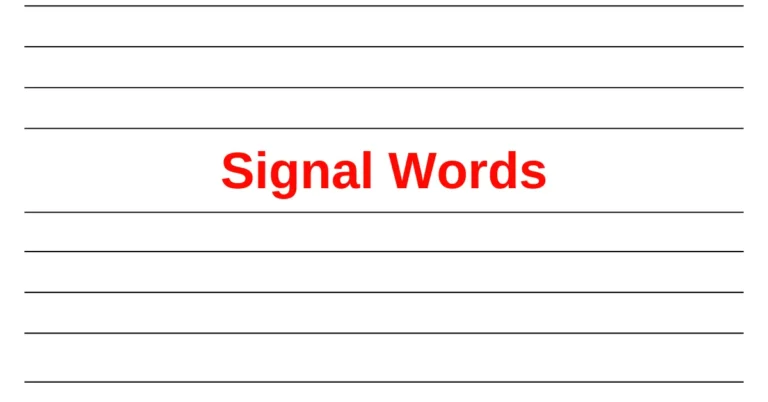 Persuasive Writing - Signal Words (1)