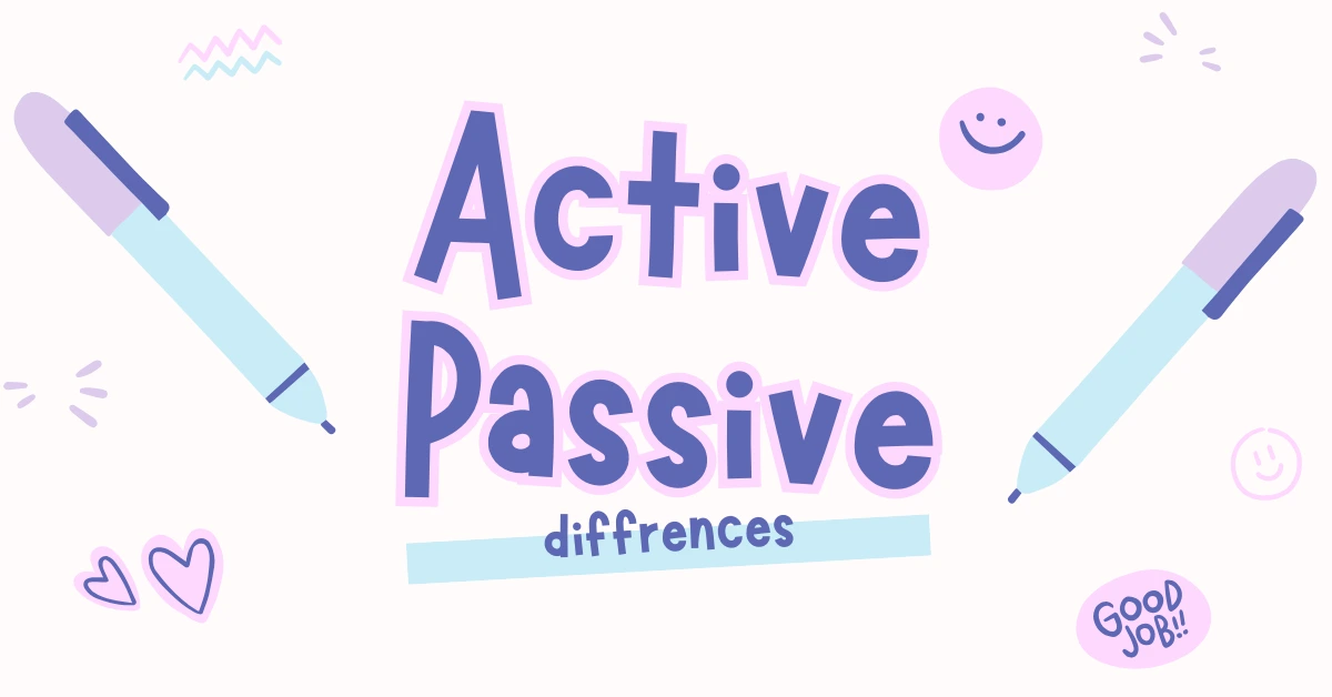 Difference between Active and Passive Voice