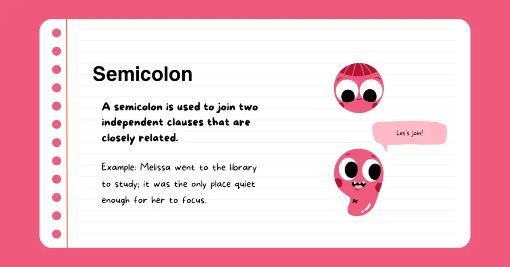 definition of Semicolon